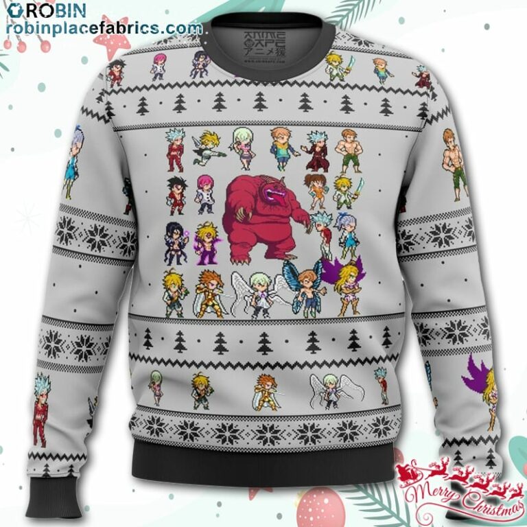 Seven Deadly Sins Sprites Ugly Christmas Sweater – AOP Sweater