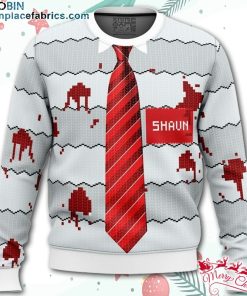Shaun of the Dead Ugly Christmas Sweater – AOP Sweater