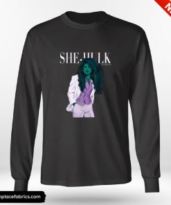 she hulk marvel avenger she hulk jen walters women history month long sleeve t shirt lmtm3n