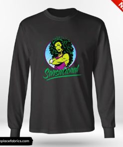 she hulk marvel sensational she hulk retro comic long sleeve t shirt ss1z3v