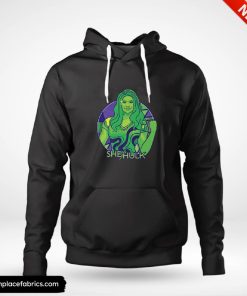 she hulk marvel she hulk attorney at law artsy circle portrait hoodie hpcxp3