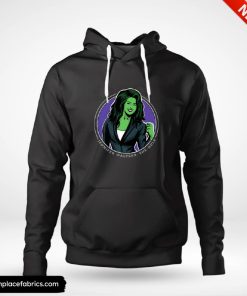 she hulk marvel studios she hulk jen walters split hoodie edsvyn