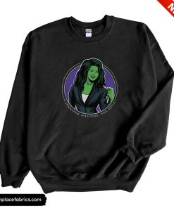 she hulk marvel studios she hulk jen walters split sweatshirt byztgr