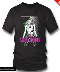 she hulk marvel the savage she hulk color pop half half t shirt h1euhp