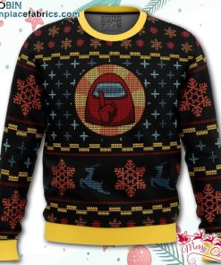 Shhhhhh Among Us Ugly Christmas Sweater – AOP Sweater