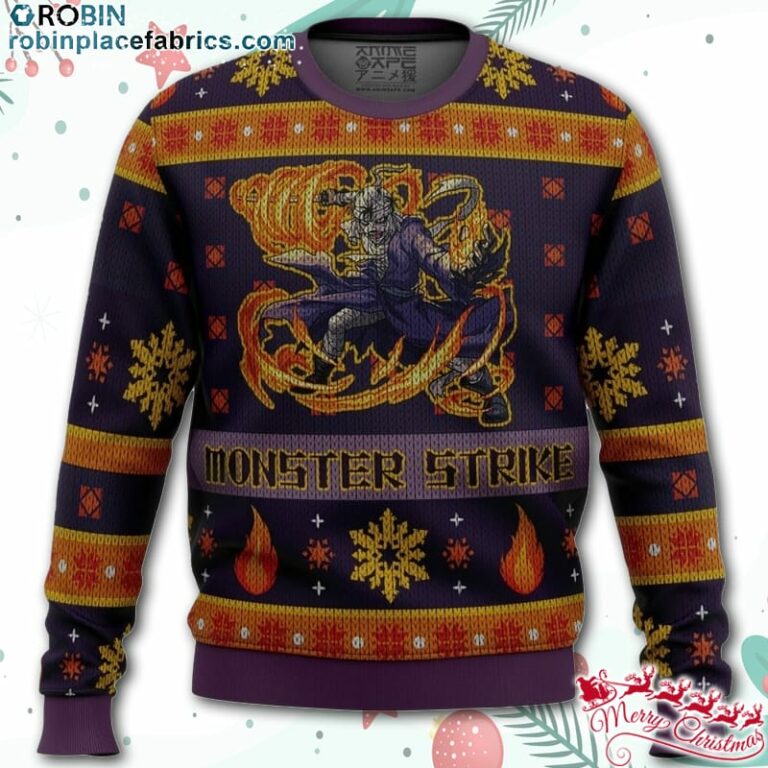 Shishio Makoto Monster Strike Rurouni Kenshin Samurai X Ugly Christmas Sweater – AOP Sweater