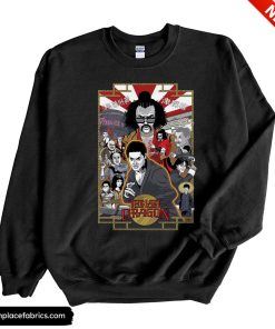 sho nuff the last dragon glow poster sweatshirt yhki9f