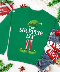 Shopping Elf Matching Family Group Christmas Party Pajama Ugly Christmas Sweatshirt Shopping Elf Matching Family Group Christmas Party Pajama Ugly Christmas Sweatshirt