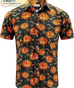 short sleeve hawaiian shirts fun pumpkins short sleeve button down hawaiian dress shirts 113 CZE4D