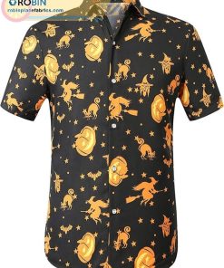 short sleeve hawaiian shirts pumpkins short sleeve button down shirts rbpl34 107 4PNU5