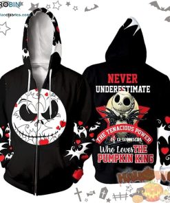 Skeleton Underestimate Halloween Black 3D All-Over Print Unisex Hoodie