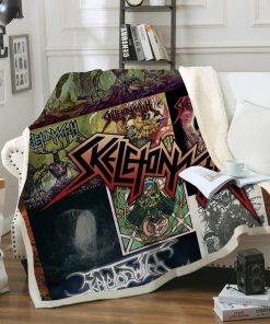 Skeletonwitch Quilt Blanket