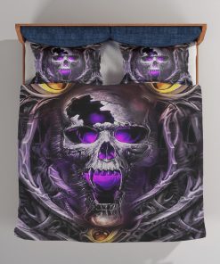 Skull Bedding Sets  Quilts  Blankets  Tumblers For Skull Lovers