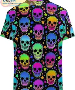 Skull Short Sleeve Hawaiian Shirts