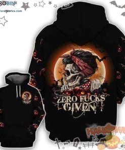 Skull Witch Cemetery Zero F Given Halloween Black 3D All-Over Print Unisex Hoodie Skull Witch Cemetery Zero F Given Halloween Black 3D All-Over Print Unisex Hoodie