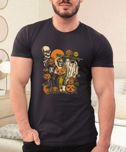skulls demon pumpkins halloween graphic shirt 3 TG7Fl