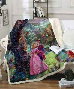 Sleeping Beauty Quilt & Fleece Blanket #1