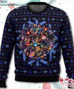 Smash Bros Christmas Brawl Ugly Christmas Sweater – AOP Sweater