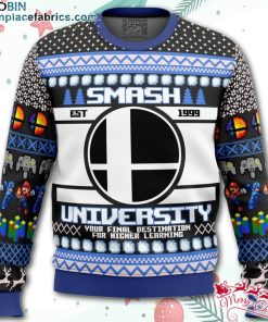 Smash University Ugly Christmas Sweater – AOP Sweater