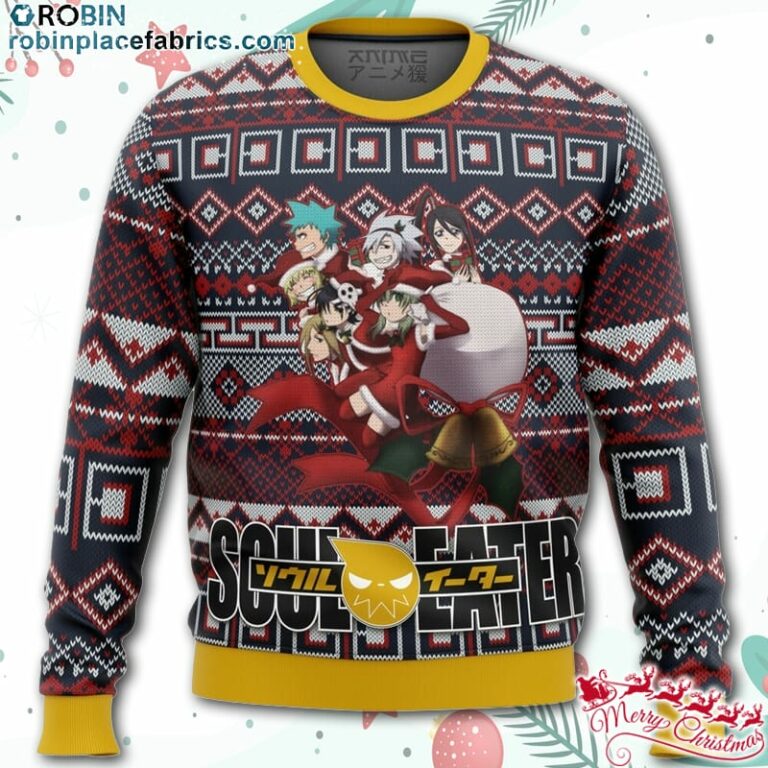 Soul Eater Alt Ugly Christmas Sweater – AOP Sweater