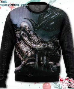 Space Jockey Ugly Christmas Sweater – AOP Sweater