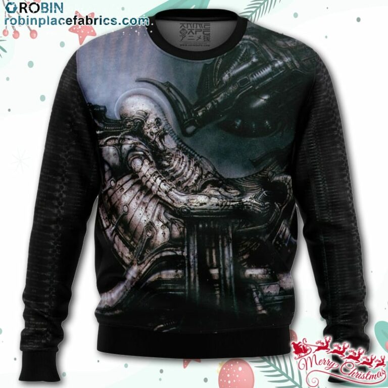 Space Jockey Ugly Christmas Sweater – AOP Sweater