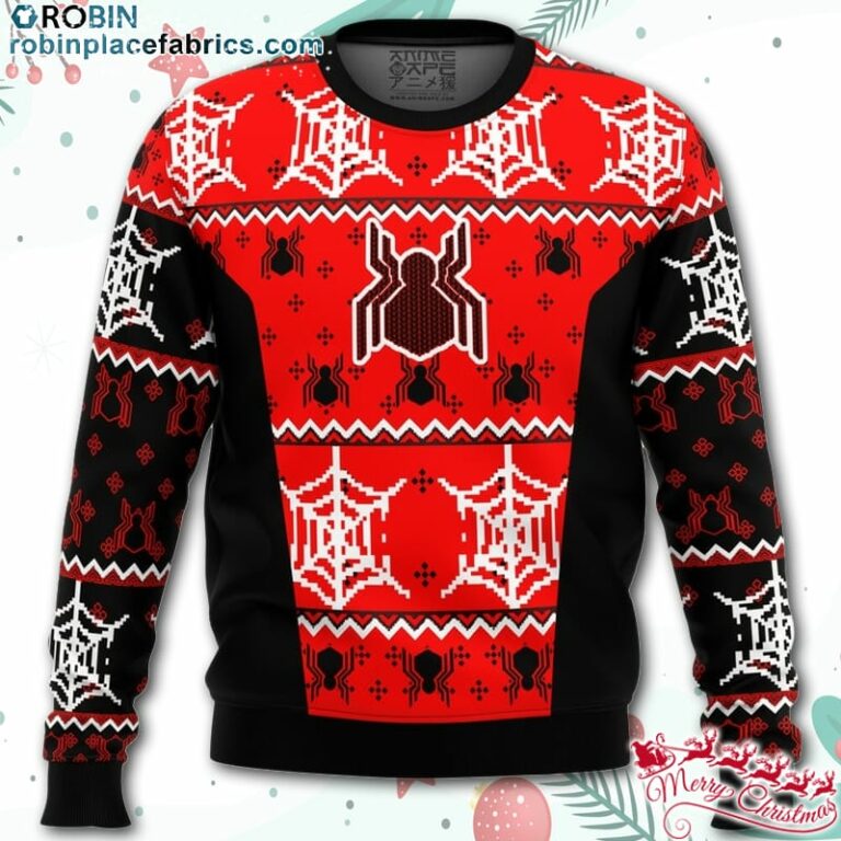 Spiderman Uniform Ugly Christmas Sweater – AOP Sweater