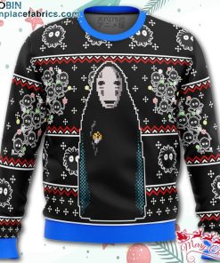 SPIRITED AWAY No Face Ugly Christmas Sweater – AOP Sweater