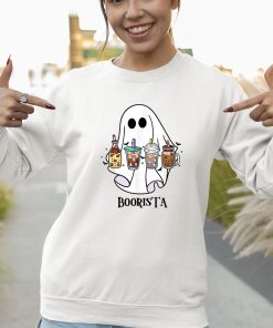 spooky ghost boorista boo coffee halloween spooky ghost coffee barista shirt 42 pmyi9o