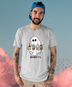 spooky ghost boorista boo coffee halloween spooky ghost coffee barista shirt 57 ysbeje