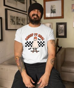 spooky ghost creep it real spooky halloween trick treat ghost skateboard shirt 73 ukshji