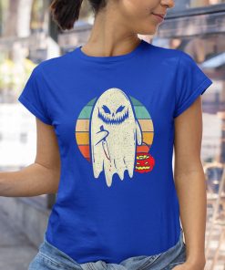 spooky ghost retro halloween costume spooky ghost shirt 207 ajoyfc
