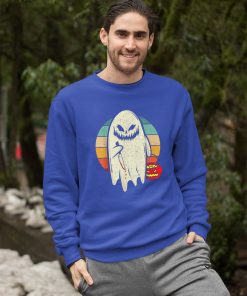 spooky ghost retro halloween costume spooky ghost shirt 78 mtpfke