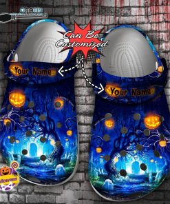 Halloween Clogs – Personalized Spooky Nights Halloween Crocs Shoes