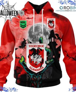 st george illawarra dragons halloween is coming all over print 34 9HSeq