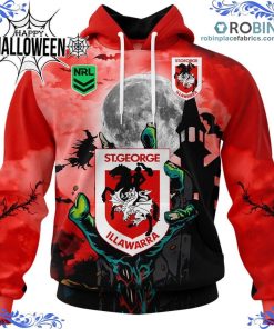 st george illawarra dragons halloween is coming all over print 4 u0Jtb