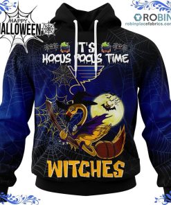 st louis blues halloween jersey flamingo witches hocus pocus all over print 33 orcD4