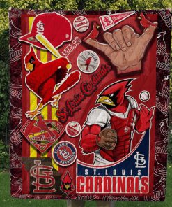 St. Louis Cardinals Quilt Blanket St. Louis Cardinals Quilt Blanket