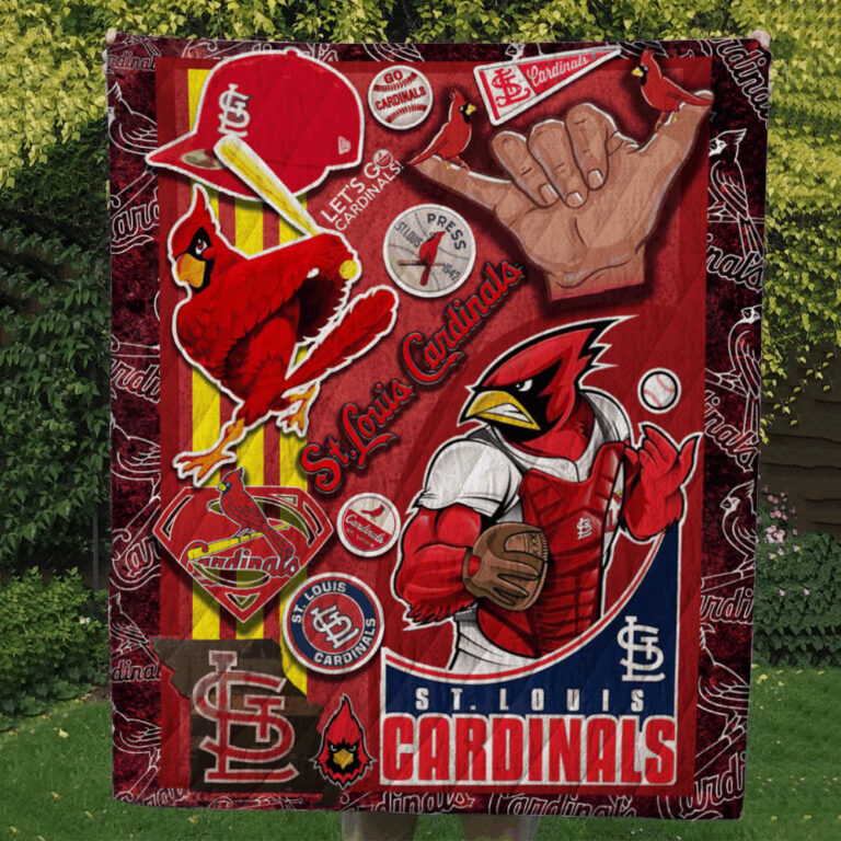 St. Louis Cardinals Quilt Blanket