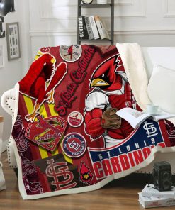 St. Louis Cardinals Quilt & Fleece Blanket
