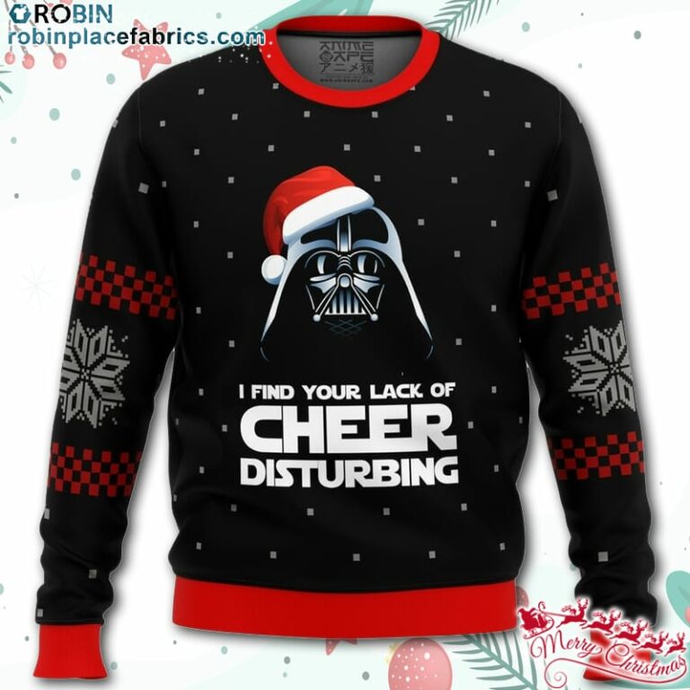 Star Wars Vader Lack of Cheer Ugly Christmas Sweater – AOP Sweater