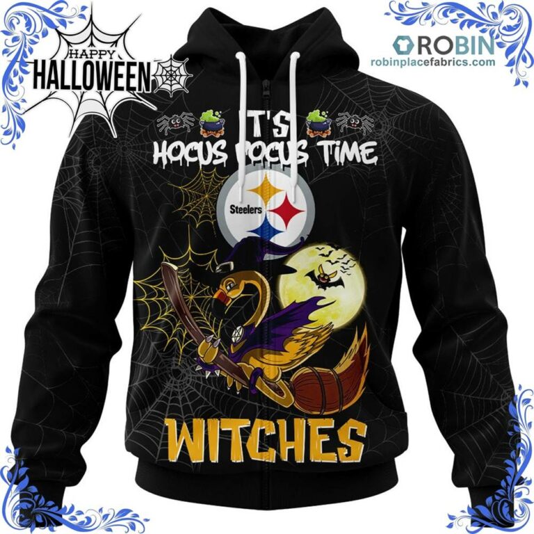 Steelers NFL Halloween Jersey Falmingo Witches Hocus Pocus All Over Print – AOP Shirt