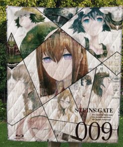 Steins Gate Quilt Blanket