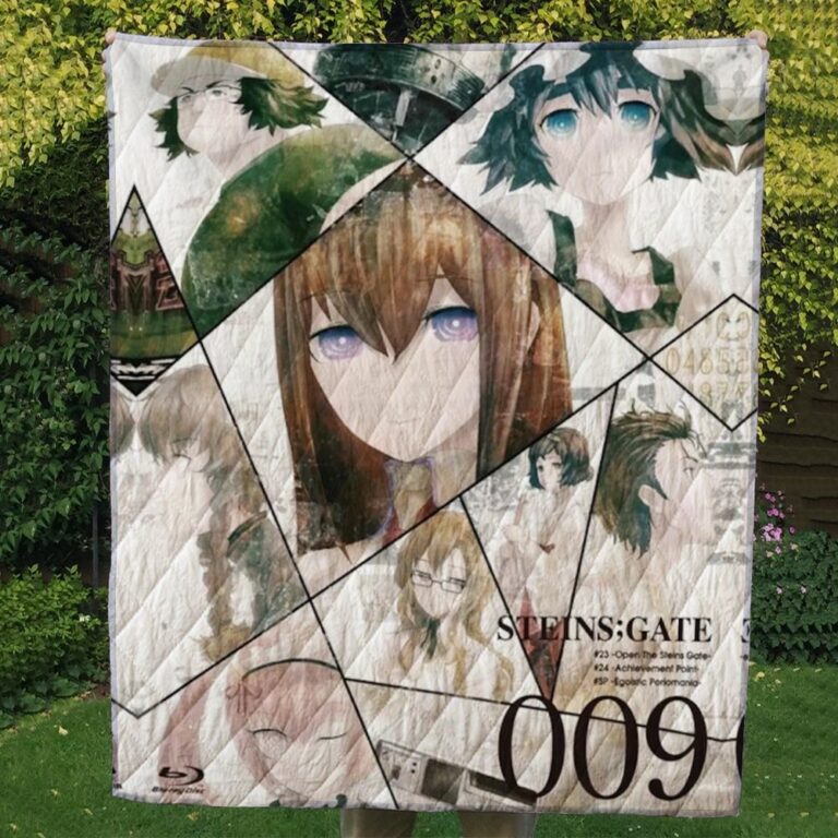 Steins Gate Quilt Blanket
