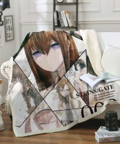 Steins Gate Quilt & Fleece Blanket