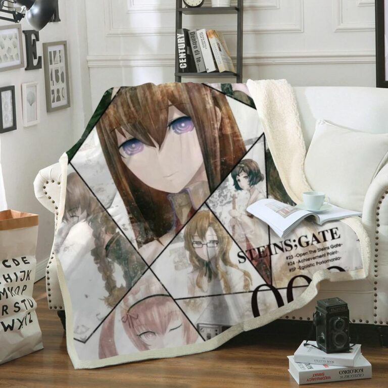 Steins Gate Quilt & Fleece Blanket