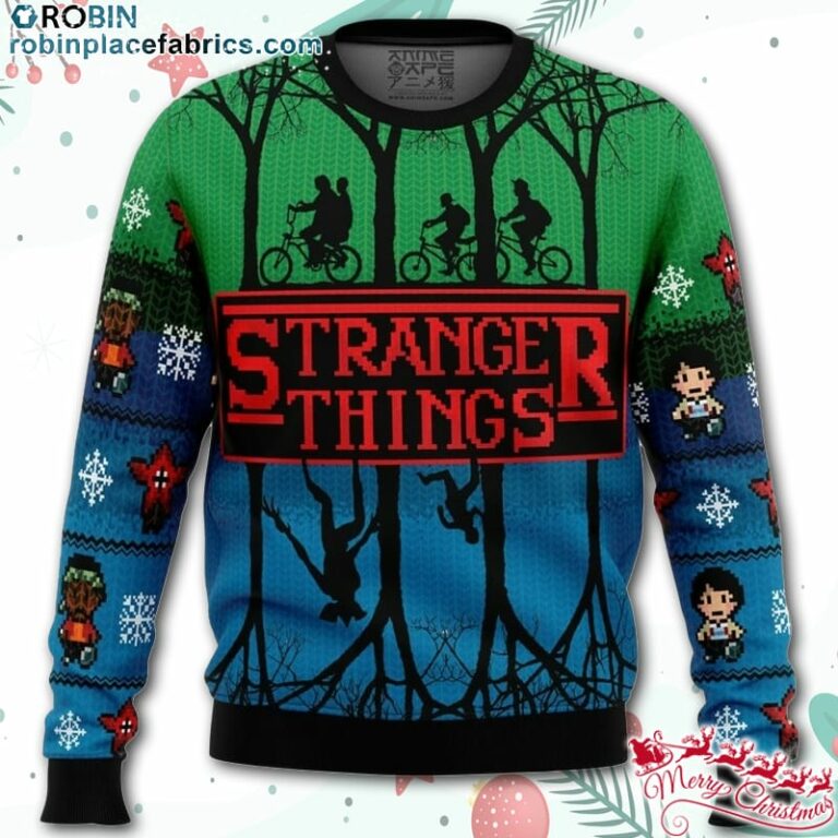 Stranger Things Ugly Christmas Sweater – AOP Sweater
