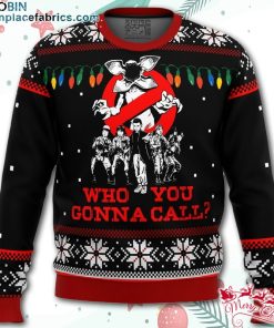 Stranger Things Who You Gonna Call Ugly Christmas Sweater – AOP Sweater