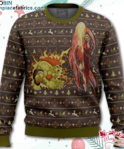 Street Fighter Ken Vs. Blanka Ugly Christmas Sweater – AOP Sweater