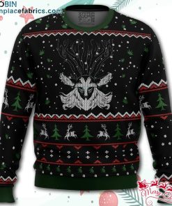 Studio Ghibli Forest Spirit Princess Mononoke Miyazaki Ugly Christmas Sweater – AOP Sweater